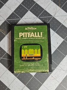 Atari Pitfall Manual Activision 2600Pitfall (Atari 2600, 1982) Tested Working E4 - Picture 1 of 9