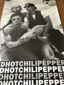 Vintage Red Hot Chili Peppers 1992 Poster 25x23” Rare - Picture 1 of 1