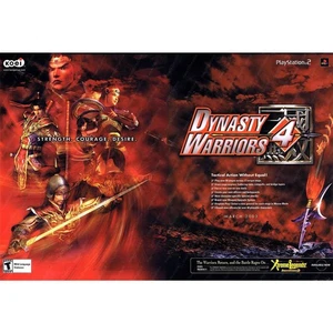 Dynasty Warriors 4 Poster Art High Quality 4x6 8x10 11x17 13x19 - Picture 1 of 10