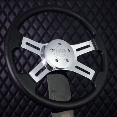 Forever Sharp 16" Steering Wheel Big Rig Black Kenworth W900 & PETE 320-389 T04 - Image 1 of 4