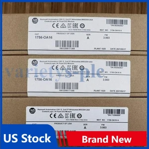 New Sealed AB 1756-OA16 ControlLogix 16 Point D/O Module 1756OA16 US Free Tax - Picture 1 of 5