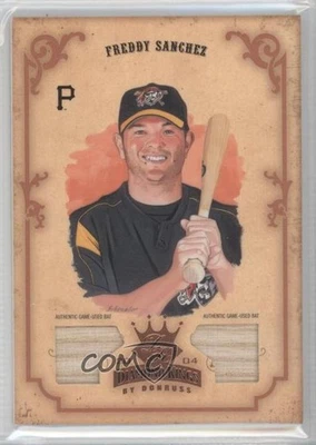 2004 Donruss Diamond Kings Bronze Materials /100 Freddy Sanchez #133 - Image 1 of 2