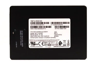 Samsung MZ-7LN256C 256GB 2.5" 6Gb/s SATA SSD P/N: MZ7LN256HAJQ-000H1 Tested - Image 1 of 2