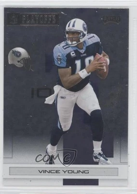 2007 Playoff NFL Playoffs Black Metalized /49 Vince Young #97 - Image 1 of 2