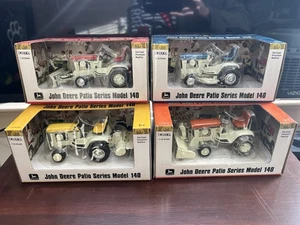 ERTL John Deere Patio Series Precision 140 Lawn Tractor Set 1/16 Scale - Picture 1 of 6