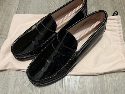 Pretty Ballerinas Women’s Patent Leather Loafers Size 37 - Image 1 of 4