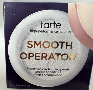 New Tarte Smooth Operator Translucent Amazonian Clay Finishing Powder Loose 7.5g - Picture 1 of 7