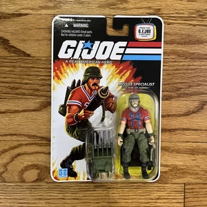 GI Joe 25° Ann. Figurina Cartoon Series Missile Specialist Sgt Bazooka NUOVA 2008 - Foto 1 di 2