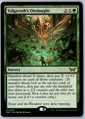 Valgavoth's Onslaught Duskmourn: House of Horror 204 NM - Image 1 of 2