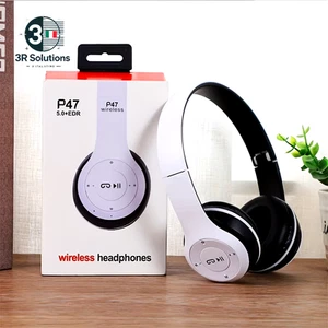 Auricolare Bluetooth P47 5.0 Wireless Pieghevole Sportivo Stereo Gioco - Zdjęcie 1 z 16