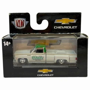 M2 Machines Squarebody 1/64 Custom Chase Boxed 1of 1 Chevy Truck Oreilly Dually - Picture 1 of 2