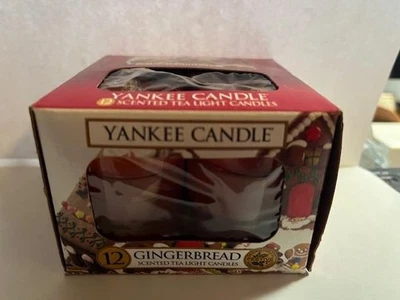 Yankee Candle Gingerbread Fragrance Tealights. 12 in box. - Image 1 of 4