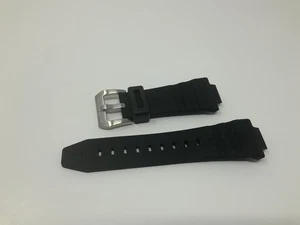 NOS Swiss Legend Neptune Black Rubber Strap with Brushed steel buckle - Picture 1 of 9