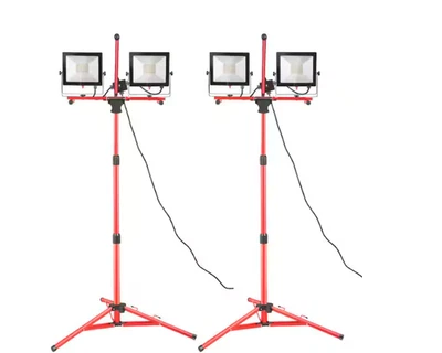 VEVOR 2-Piece Handheld Work Light 10000 Lumens Dual-head LED Jobsite Lighting - Image 1 of 4