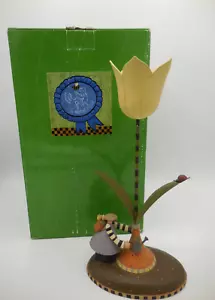 County Fair by Williraye Studio Tulip Tea Light Holder Coyne's & Company 2004 - Picture 1 of 10