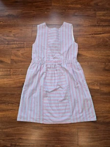 Vineyard Vines Girls Coastside Striped Dress Size 16 Pink - Picture 1 of 13
