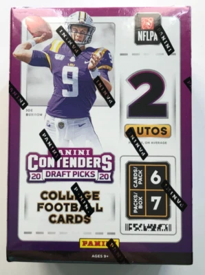 2020 Panini Contenders Draft Picks  Football Factory Blaster Box - Image 1 of 3