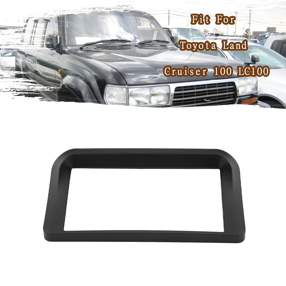 Best Fascia Stereo Radio Bezel Panel Frame Trim For Toyota Land Cruiser LC100 - Image 1 of 1