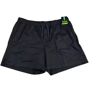 DSG Men's 6.5" Everyday Cotton Woven Shorts Size XXL, Black Athletic Fit Light - Picture 1 of 7
