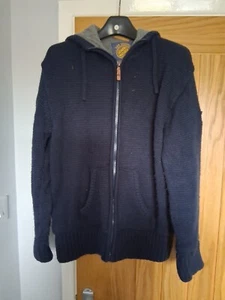 Sudadera con capucha tejida vintage XL Lee Cooper para hombre - Imagen 1 de 4