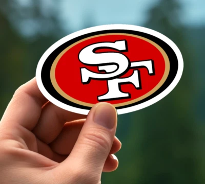 STICKERMANIAC NEW- For San Francisco SF Vinyl Sticker Decal 3 INCHES WIDE