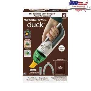 Cordless Handheld Vacuum Portable Duck Vacuum W/ Accessories Powerful Suction US - Picture 1 of 5