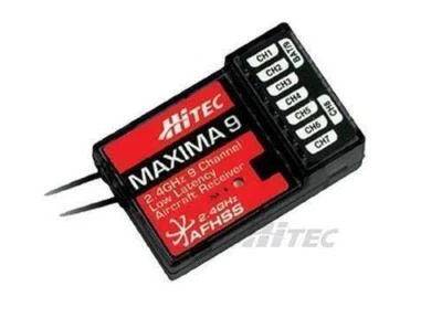 Multiplex / Hitec RC MAXIMA 9 2,4GHz 6 Kanal Empfänger (High Response) für A9X / - Bild 1 von 2