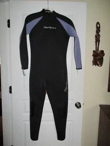 NeoSport by Henderson 5mm Women's Full Wetsuit 10 Black/Lavender - Picture 1 of 5