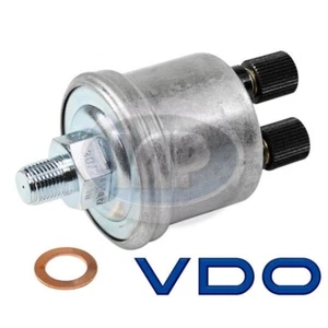 TRANSMISOR DE PRESIÓN DE ACEITE VDO 80 PSI M10 x 1000 REFRIGERADO POR AIRE VW T1 BUG BEETLE T2 BUS - Imagen 1 de 2