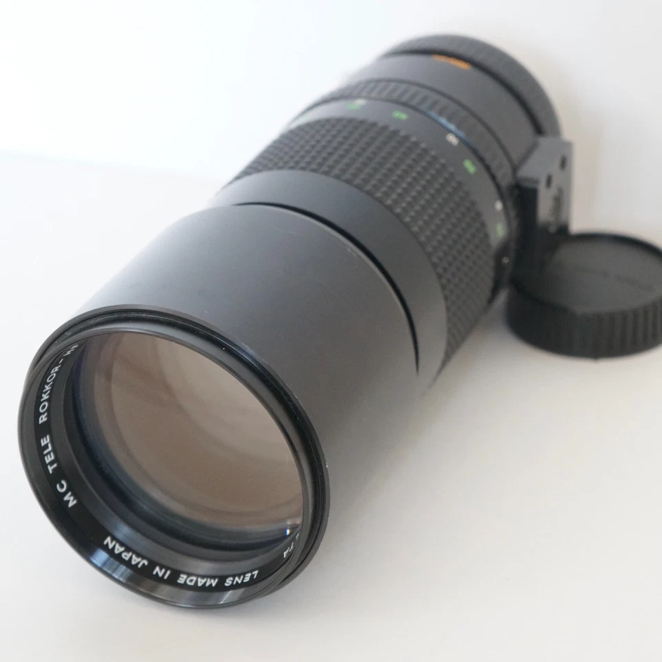 Near MINT Minolta MC Tele Rokkor HF 300mm F/4.5 Telephoto MF Lens from Japan - Image 1 of 4