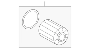 Genuine Lexus Oil Filter 04152-51010 - Picture 1 of 2