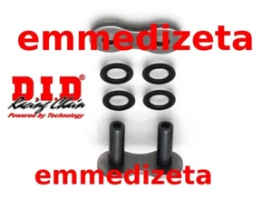 DID FALSA MAGLIA GIUNTO CHIUSURA RIVETTO CATENA 525 VX3 O-RING GRIGIO 525VX3 - Foto 1 di 1