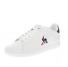 Le Coq Sportif Courtset - Sneakers Basse In Pelle Bianco - Uomo Scarpe Sneakers