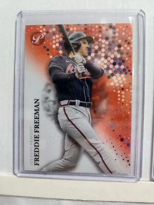 Freddie Freeman 2022 Topps Pristine card #’d 4/25 Atlanta Braves - Image 1 of 4