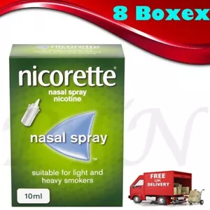 Nicorette Nasal Spray 10ml - Expiry = 2026 ( 8 BOX ) Expiry 01-2026 - Picture 1 of 1