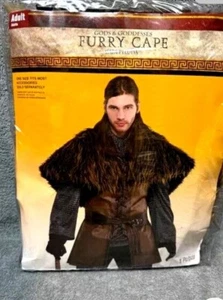 Gods & Goddesses Furry Cape / Size Fits All - Picture 1 of 1