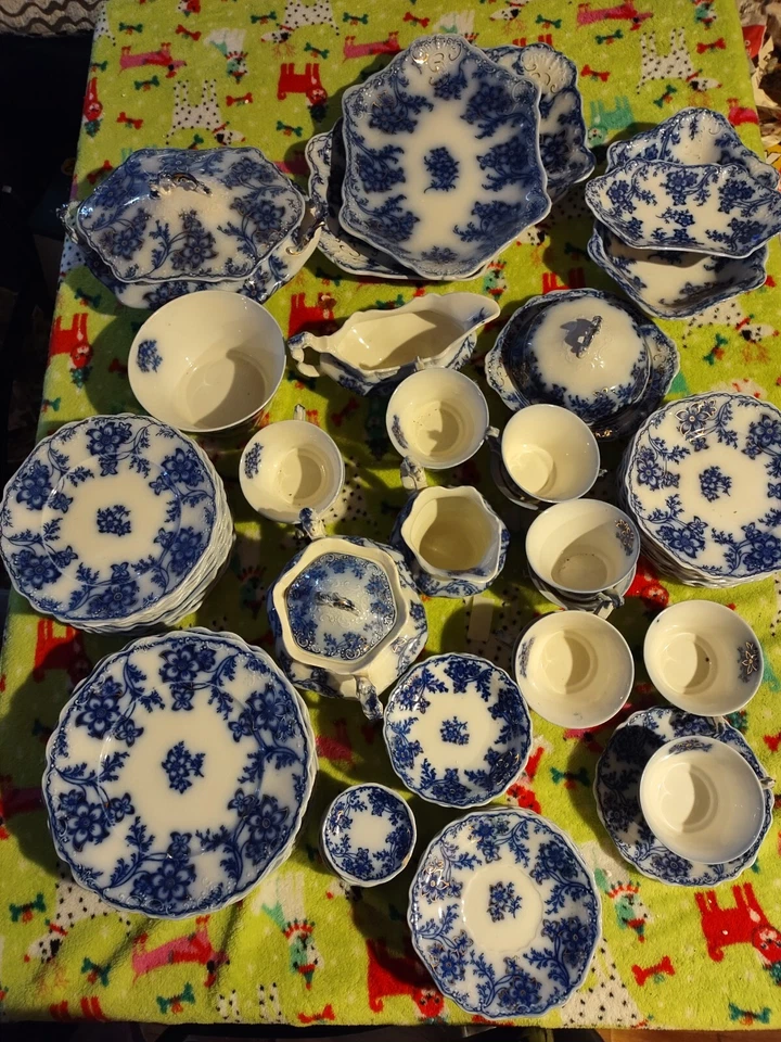 Claremont porcelana fina Inglaterra, fabricada en los años 1800. Foto 1 de 1