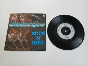 STATUS QUO ROCK N' ROLL VINYL 7" SINGLE VERTIGO FRANCE 1981 DISC NEAR MINT - Picture 1 of 2