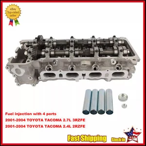 Cylinder Head for 2001-2004 Toyota Tacoma 2.4L 2.7L 2RZFE 3RZFE L4 DOHC 4 Ports - Picture 1 of 13