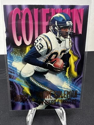 💥1997 SkyBox Impact Football Card #18 Andre Coleman San Diego Chargers - Image 1 of 2