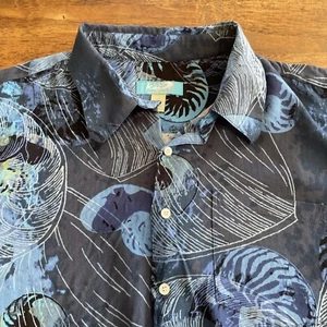 Royal Creations Hawaiian Mens Shirt XXL Floral Surf Board Island Short Sleeve - Picture 1 of 9