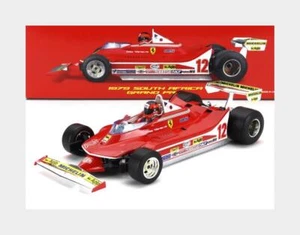 1:18 Burago Ferrari F1 312T4 #12 Winner South Africa 1979 Villeneuve BU16814V Mo - Bild 1 von 2
