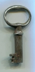 Chiave a botte scheletro "H19" mobili antichi / serrature e porte 1 3/4" - Foto 1 di 3