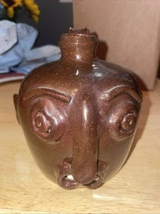 Old 1992 Sid Luck Jason Luck Father And Son Face Jug - Picture 1 of 11