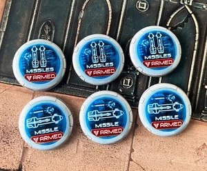 Warhammer 40k x6 Tau Empire Seeker Missile Tokens - Picture 1 of 1