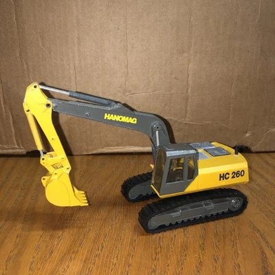 HANOMAG HC 260 BAGGER TIEFLÖFFEL RAUPEN #2814.5 CONRAD 1:50 Escavatore - Immagine 1 di 4