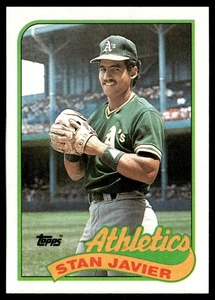1989 Topps Stan Javier Oakland Athletics #622 - Picture 1 of 2
