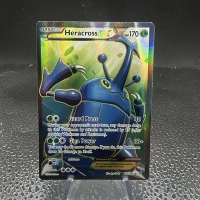 Heracross EX (105 Full Art) 105/111 XY - Furious Fists Holo - Image 1 of 4