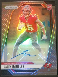 Jalen McMillan 2024 Panini Prizm autógrafo novato #338 Tampa Bay Buccaneers radiocontrol - Imagen 1 de 2