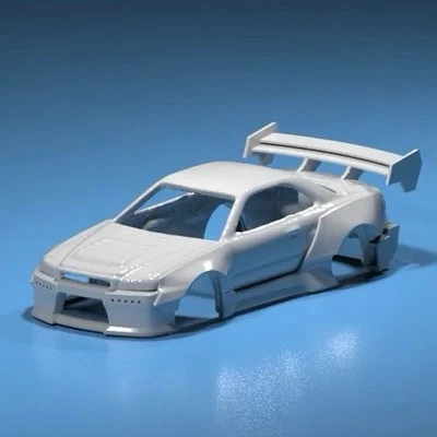 Kit OVNI Hot Wheels R34 IMPRESO RESINA 1/64 ancho Foto 1 de 3